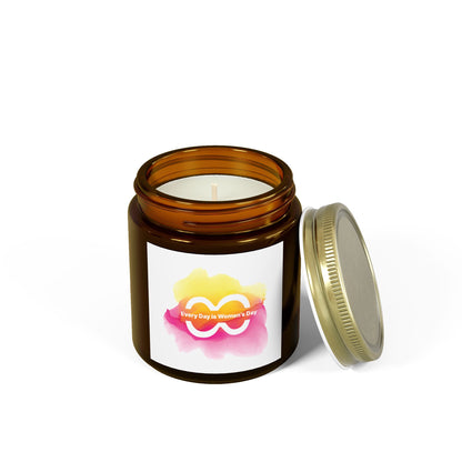 Every Day is Women’s Day Scented Candle - Coconut Apricot Wax (4oz/9oz)