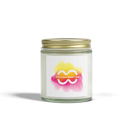 Every Day is Women’s Day Scented Candle - Coconut Apricot Wax (4oz/9oz)